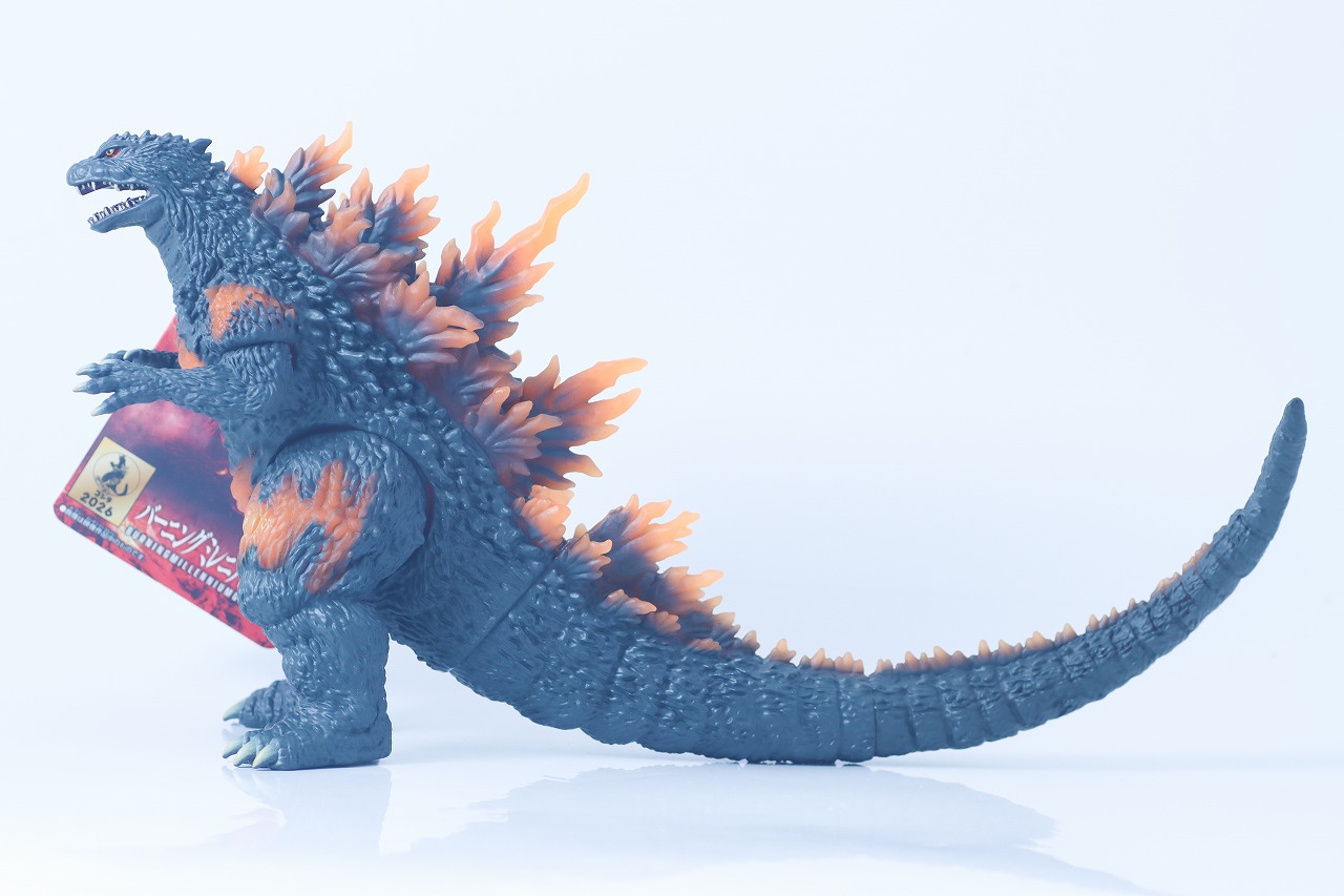 ムービーモンスターシリーズ バーニングミレニアムゴジラ レビュー 本体