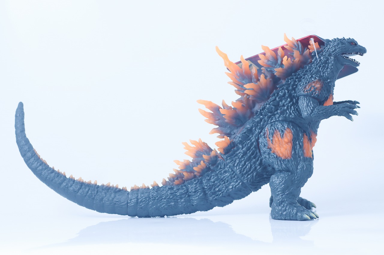 ムービーモンスターシリーズ バーニングミレニアムゴジラ レビュー 本体