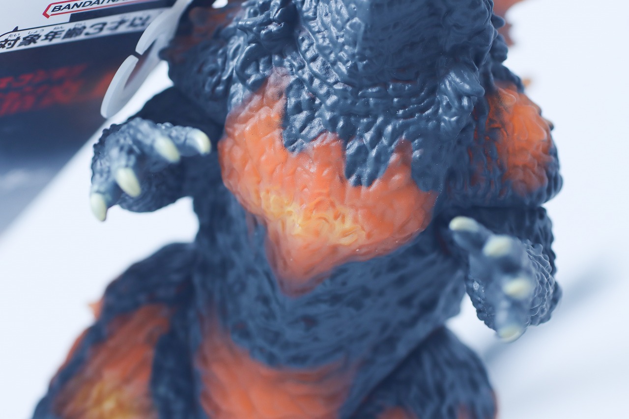 ムービーモンスターシリーズ　バーニングミレニアムゴジラ　レビュー　本体