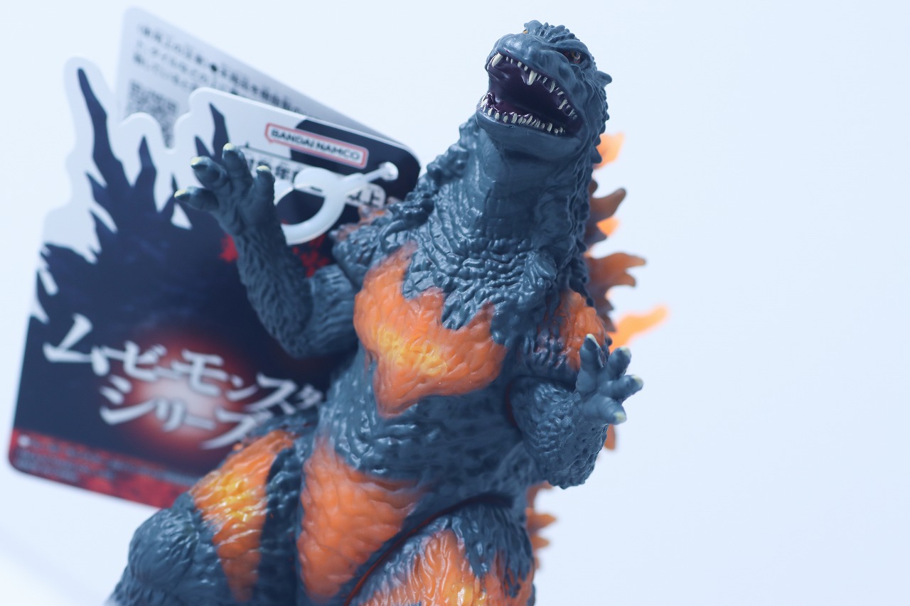 ムービーモンスターシリーズ　バーニングミレニアムゴジラ　レビュー　アクション