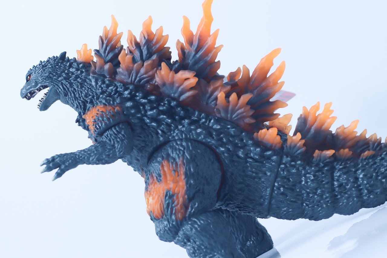 ムービーモンスターシリーズ　バーニングミレニアムゴジラ　レビュー　アクション