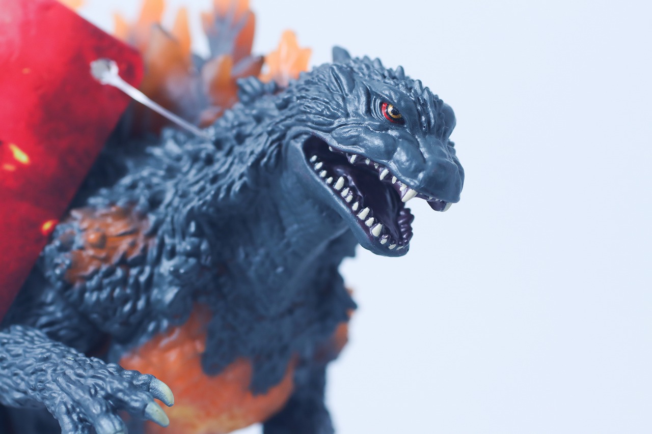 ムービーモンスターシリーズ　バーニングミレニアムゴジラ　レビュー　アクション