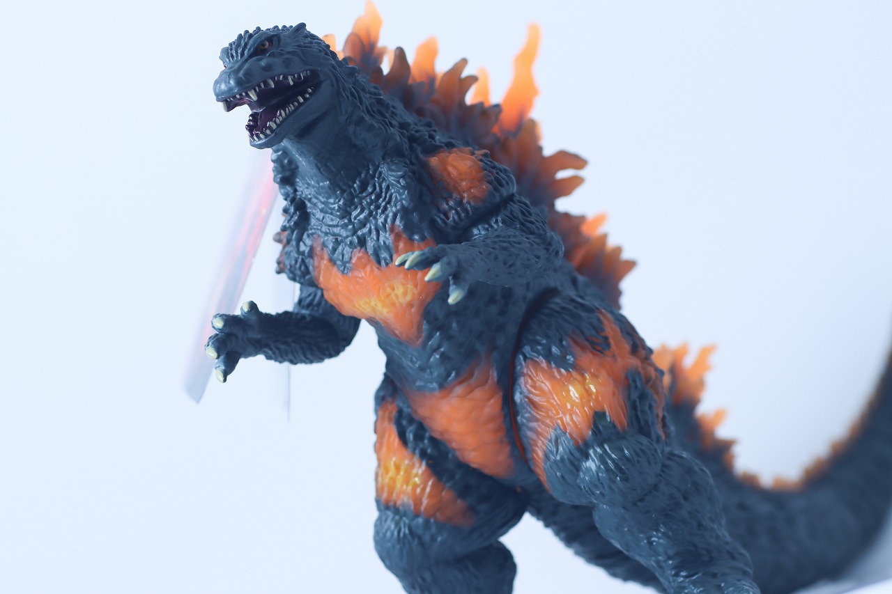 ムービーモンスターシリーズ　バーニングミレニアムゴジラ　レビュー　アクション