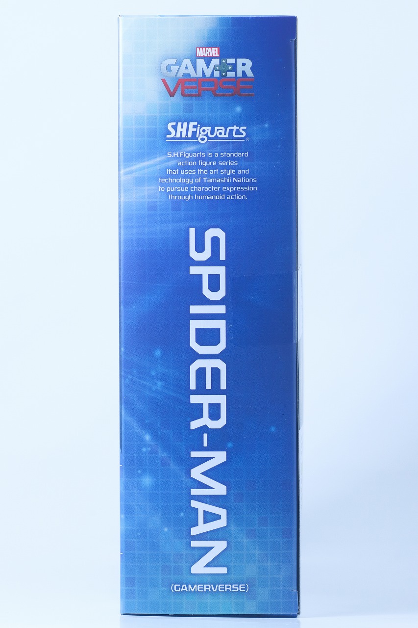 S.H.フィギュアーツ　スパイダーマン（GAMERVERSE）　レビュー　パッケージ