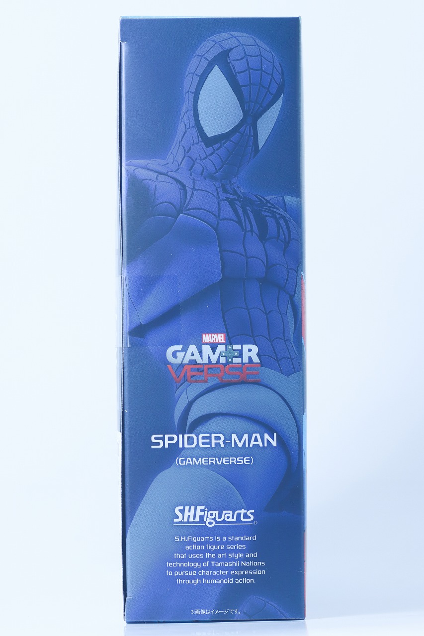 S.H.フィギュアーツ　スパイダーマン（GAMERVERSE）　レビュー　パッケージ