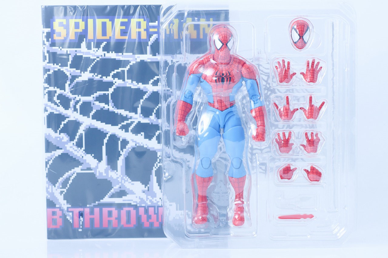 S.H.フィギュアーツ　スパイダーマン（GAMERVERSE）　レビュー　パッケージ
