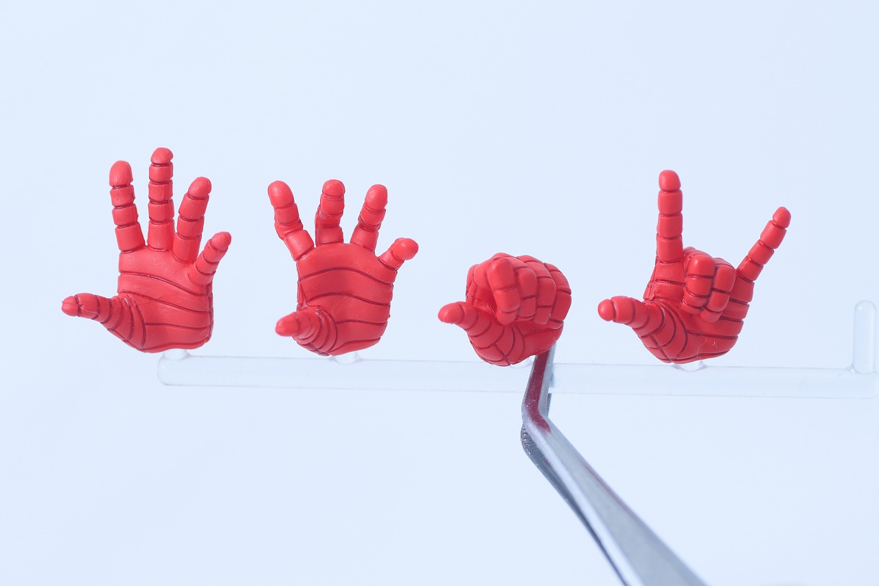 S.H.フィギュアーツ　スパイダーマン（GAMERVERSE）　レビュー　付属品　手首