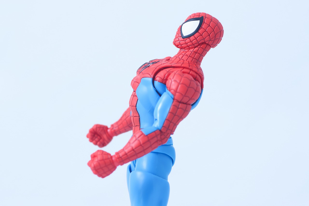 S.H.フィギュアーツ　スパイダーマン（GAMERVERSE）　レビュー　可動範囲