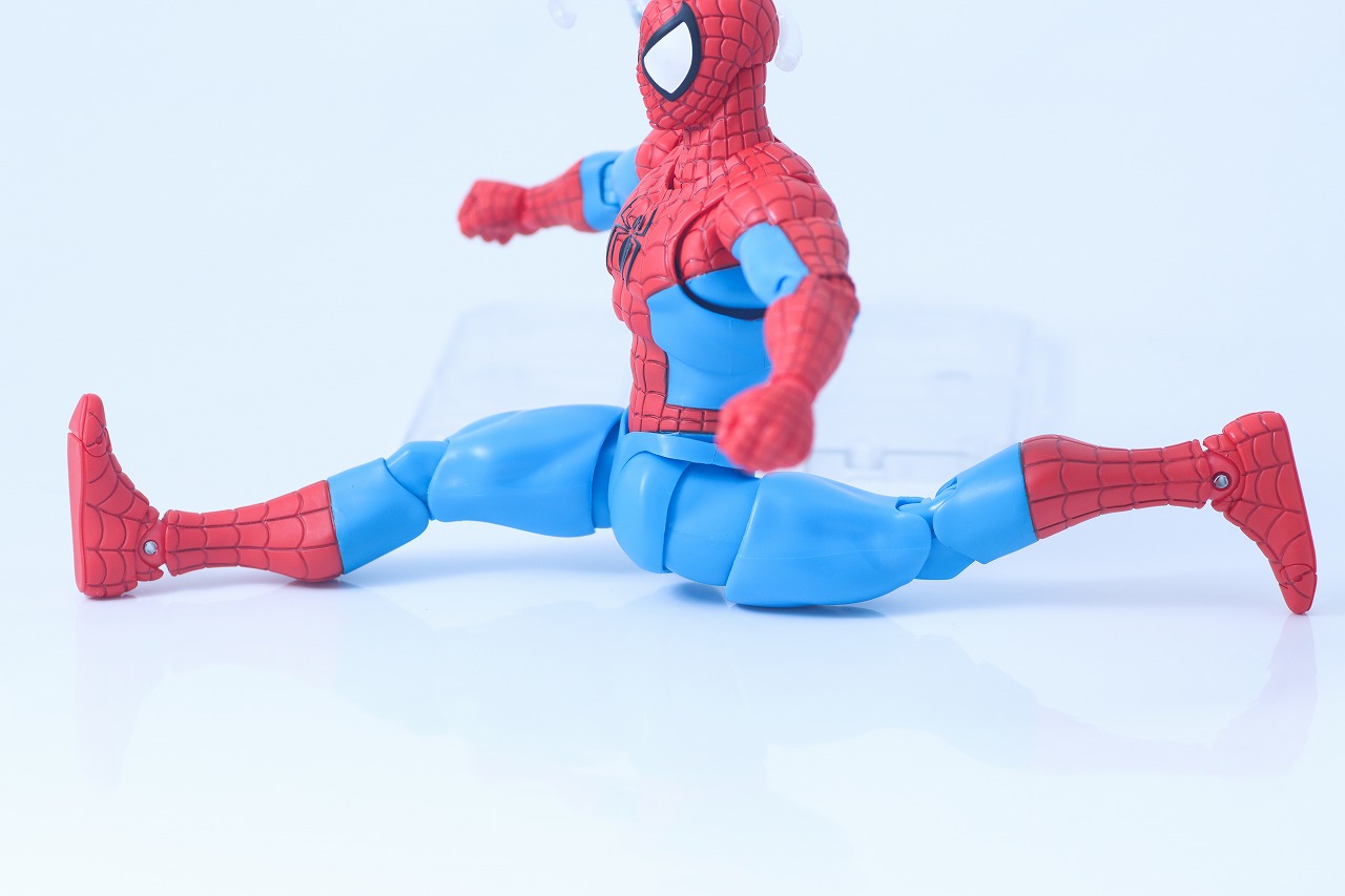S.H.フィギュアーツ　スパイダーマン（GAMERVERSE）　レビュー　可動範囲