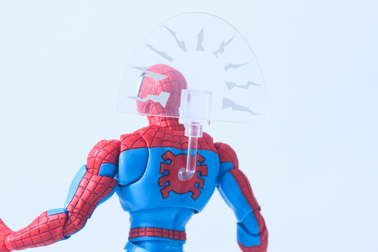 S.H.フィギュアーツ　スパイダーマン（GAMERVERSE）　レビュー　付属品　スパイダーセンスシート