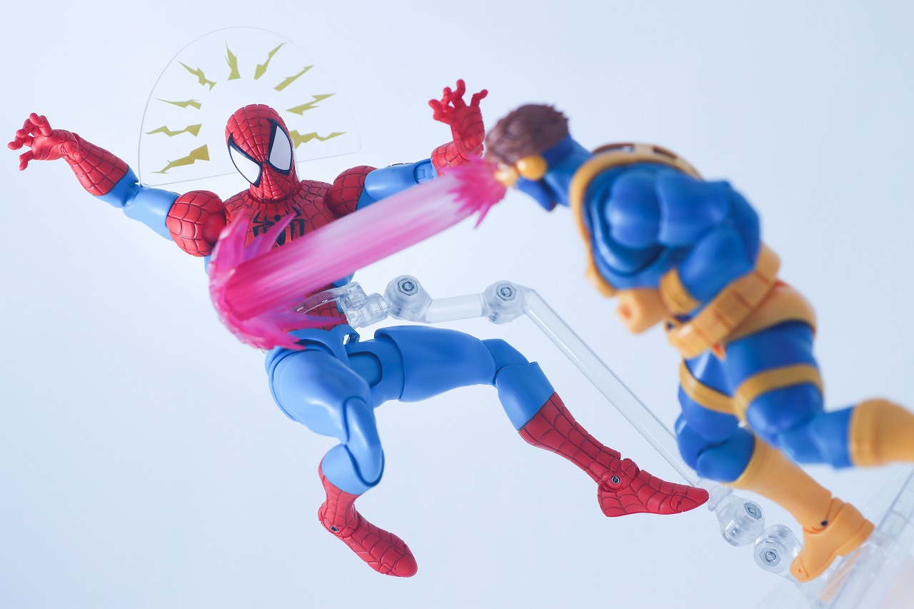 S.H.フィギュアーツ　スパイダーマン（GAMERVERSE）　レビュー　アクション　サイクロップス