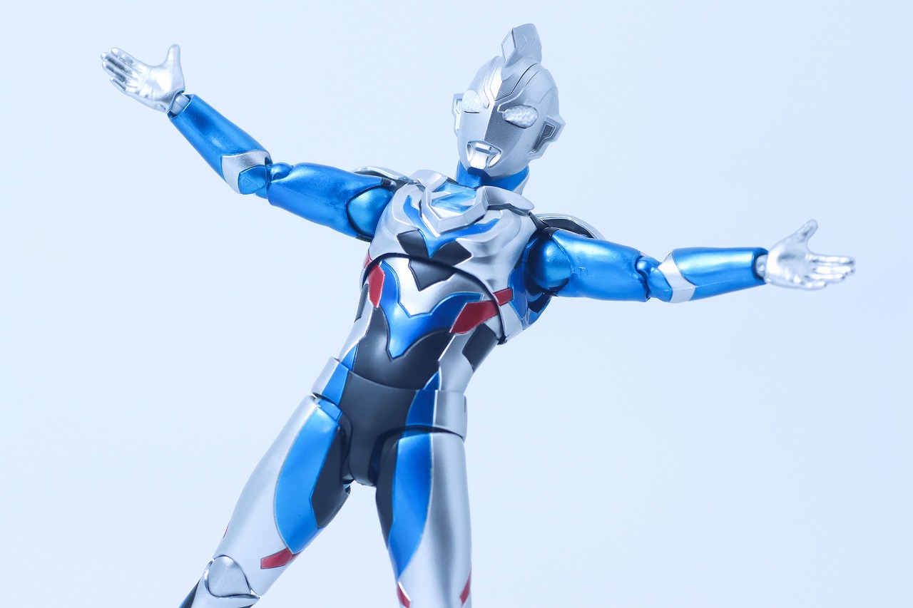 S.H.フィギュアーツ　ウルトラマンゼット オリジナル Special Color Ver.　レビュー　アクション