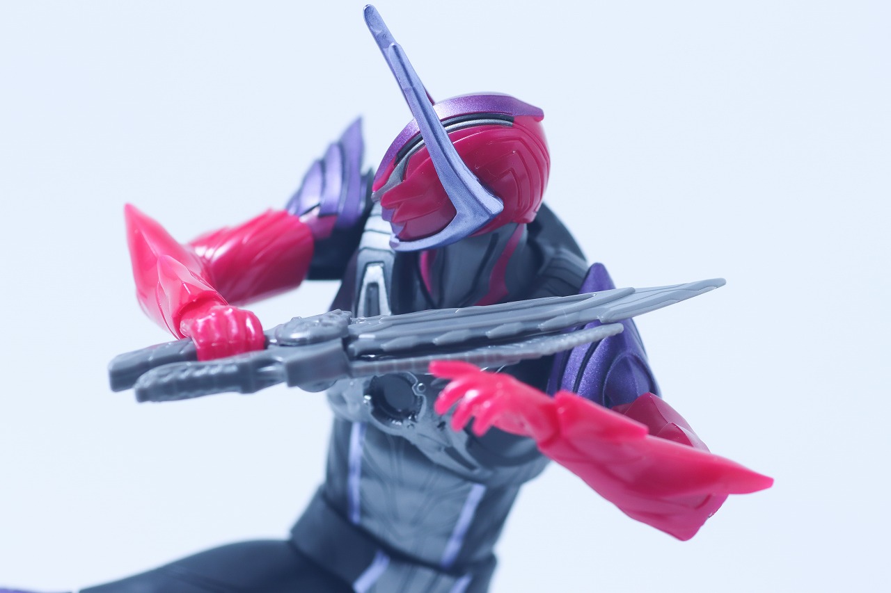 仮面ライダーアクションフィギュア　仮面ライダードォーン　レビュー　アクション