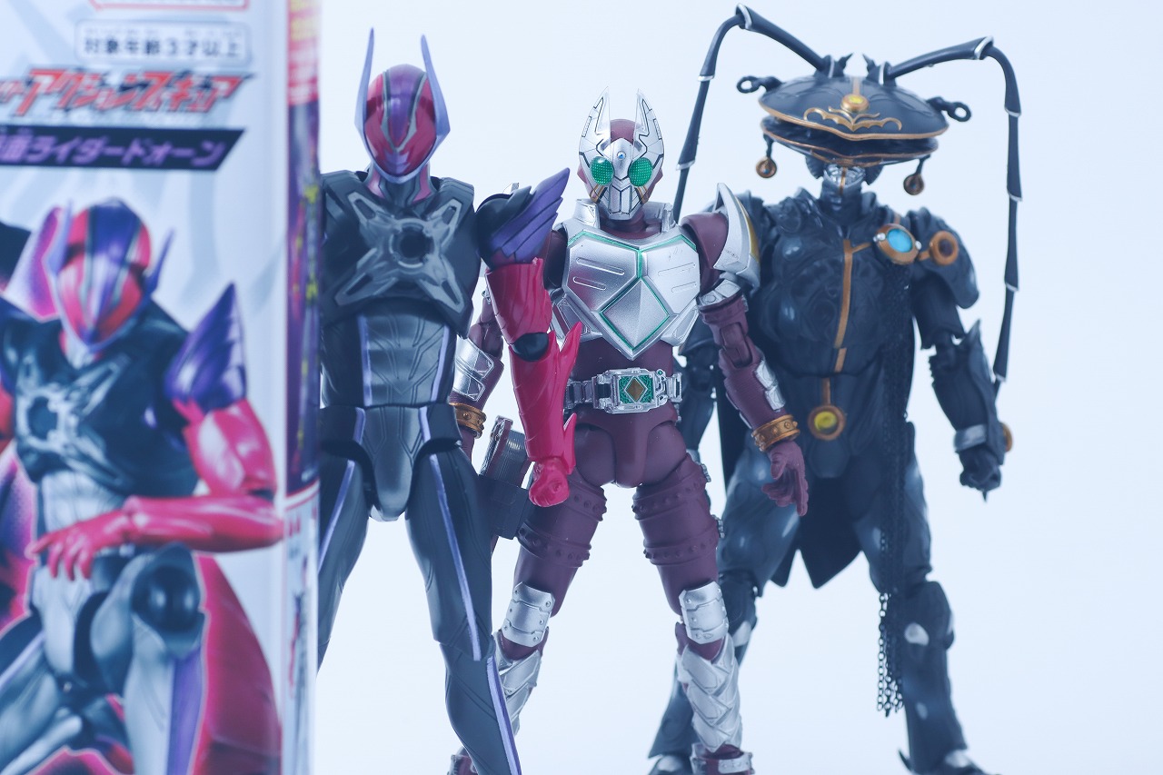 仮面ライダーアクションフィギュア　仮面ライダードォーン　レビュー　アクション