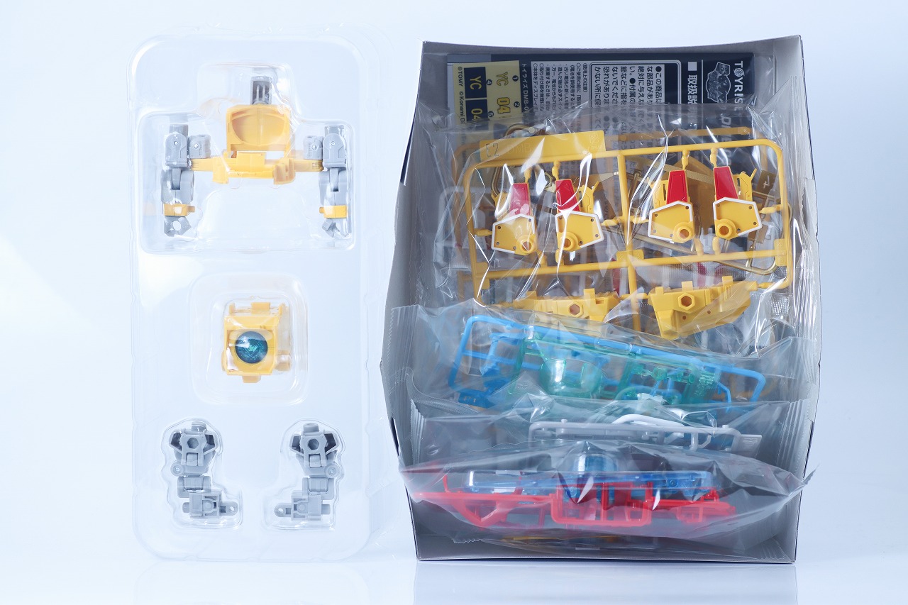 TOYRISE DMB-03　イエロークラッシャー　レビュー　パッケージ