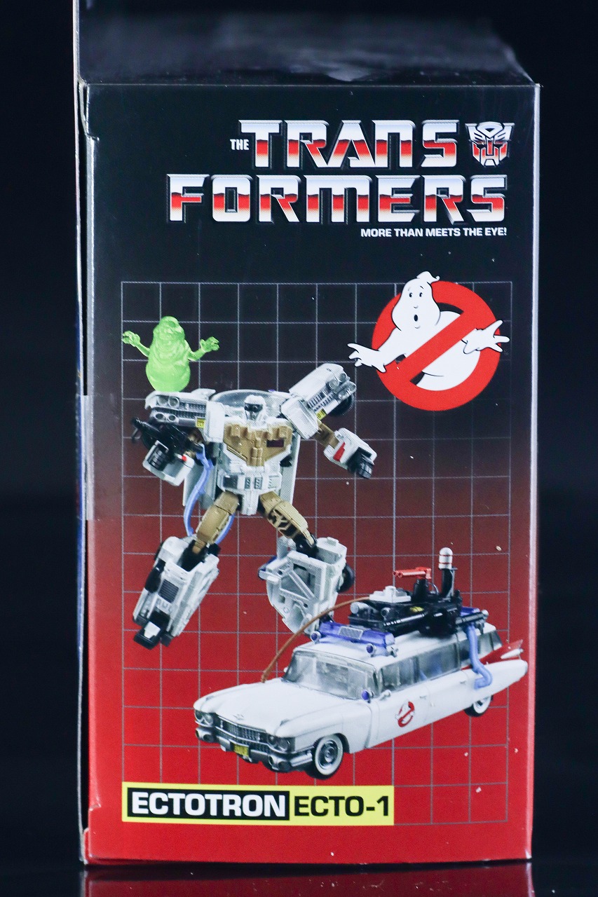 トランスフォーマー　ゴーストバスターズ エクトトロン／エクト-1　レビュー　パッケージ