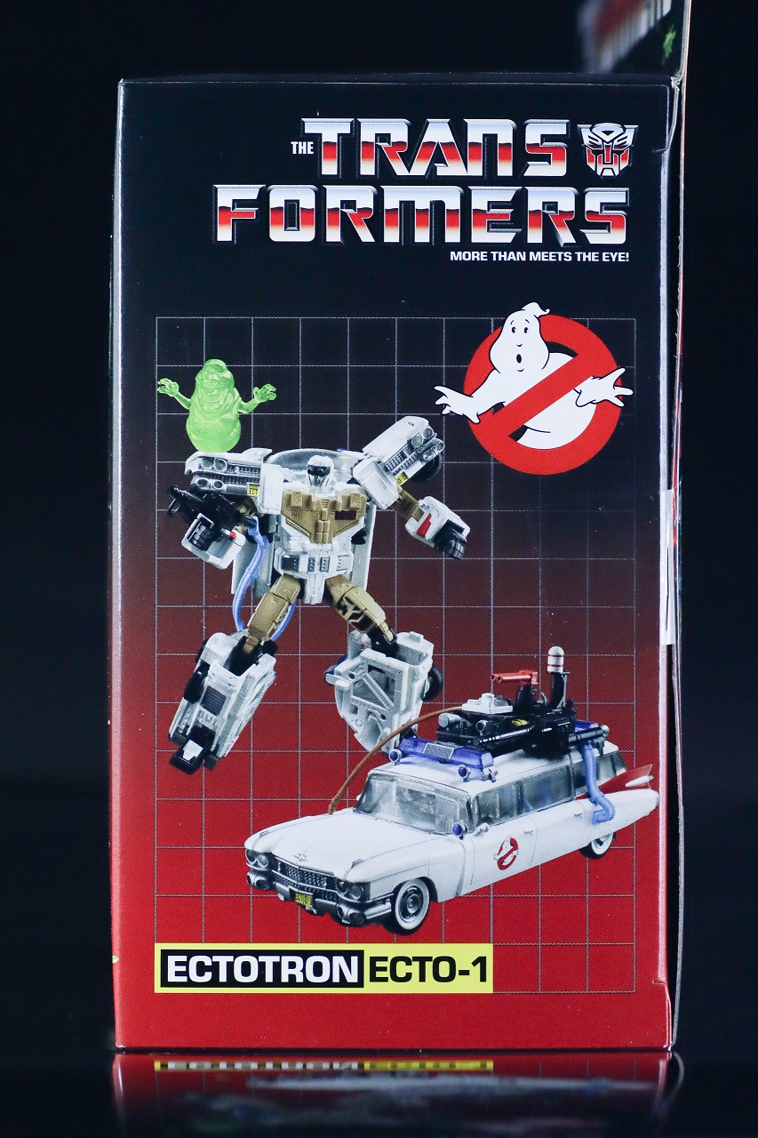 トランスフォーマー　ゴーストバスターズ エクトトロン／エクト-1　レビュー　パッケージ