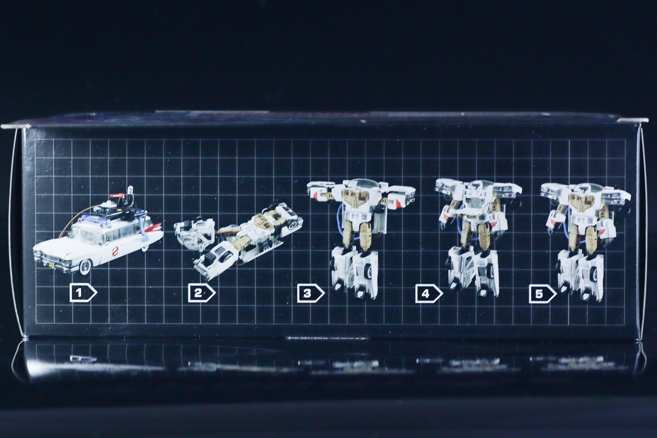 トランスフォーマー　ゴーストバスターズ エクトトロン／エクト-1　レビュー　パッケージ