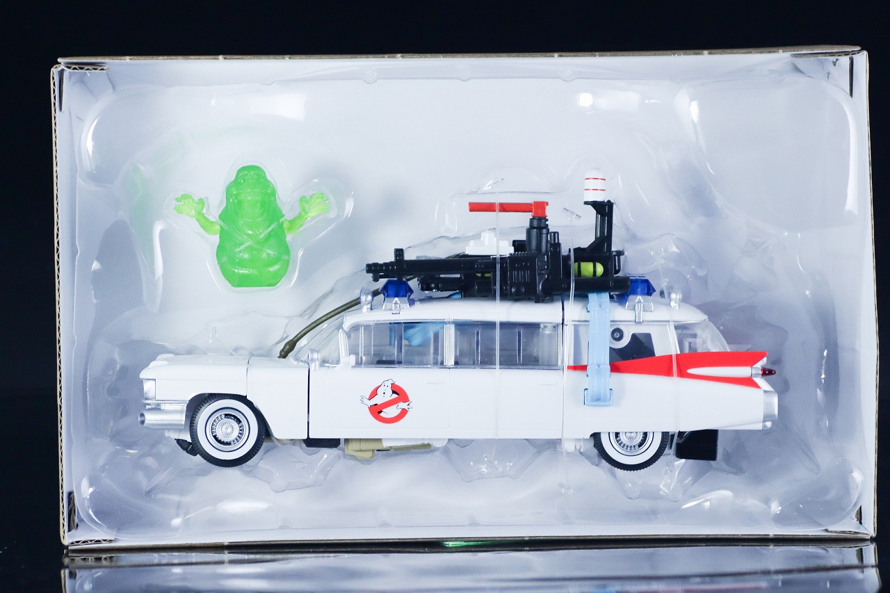 トランスフォーマー　ゴーストバスターズ エクトトロン／エクト-1　レビュー　パッケージ