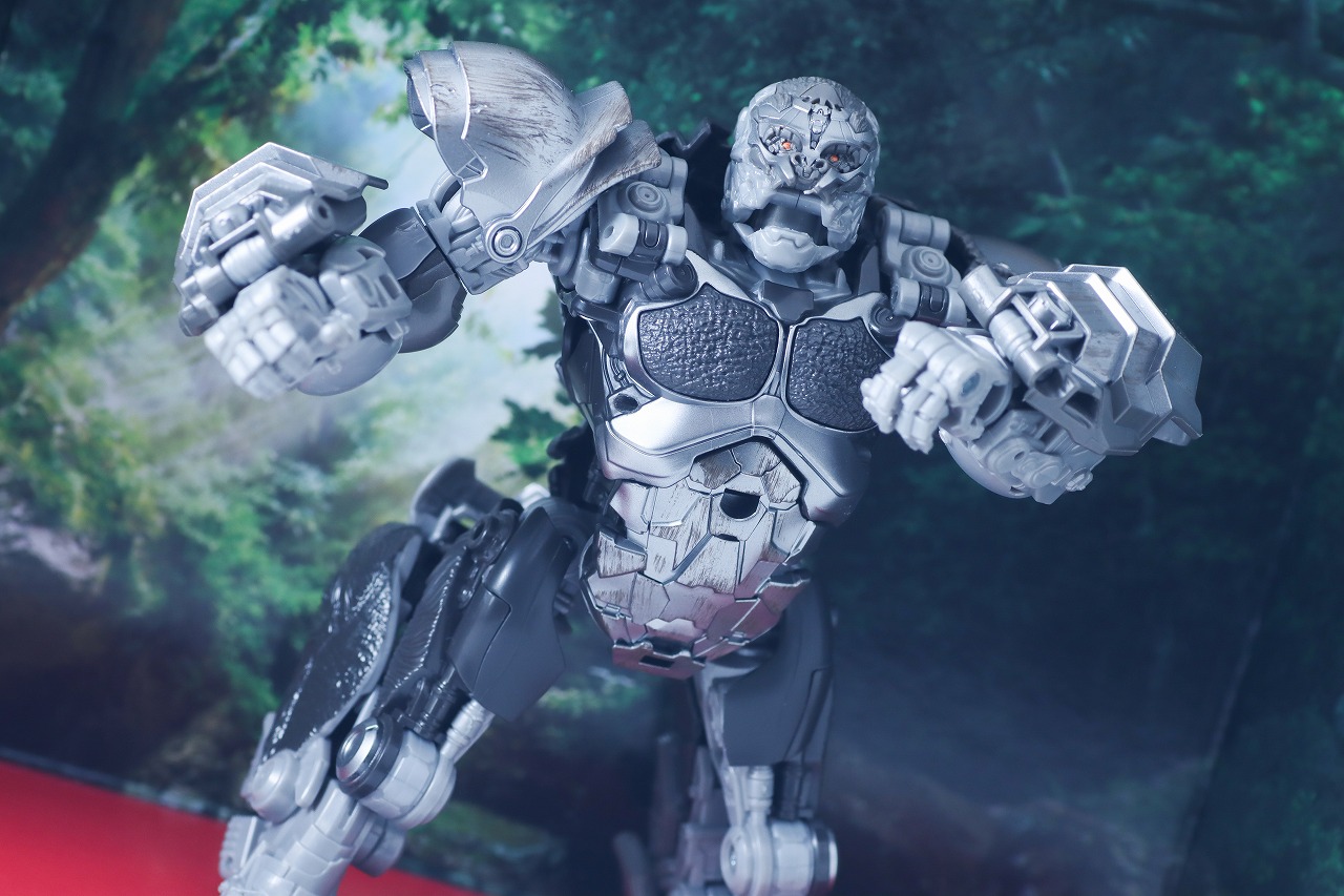 トランスフォーマー　スタジオシリーズ SS-146　エイプリンク　レビュー　アクション