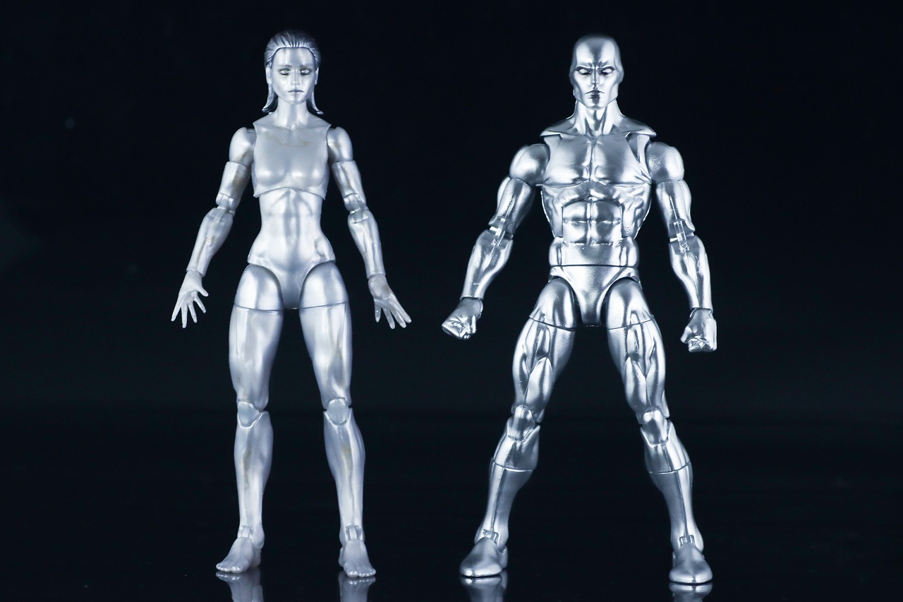 マーベルレジェンド　ミニ・コミックシリーズ　シルバーサーファー　レビュー　本体　ファンタスティック4　ファースト・ステップ　比較