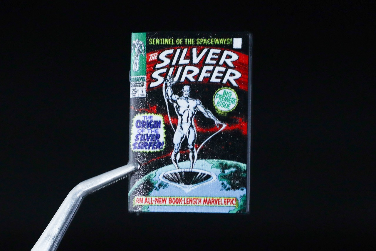 マーベルレジェンド　ミニ・コミックシリーズ　シルバーサーファー　レビュー　付属品　コミック