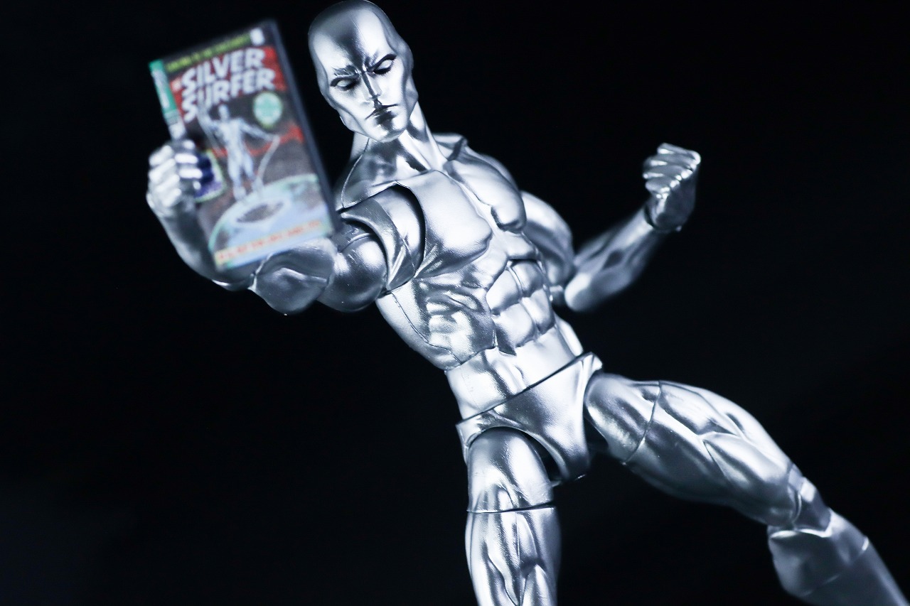マーベルレジェンド　ミニ・コミックシリーズ　シルバーサーファー　レビュー　アクション