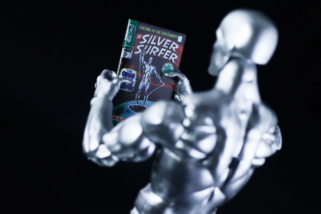 マーベルレジェンド　ミニ・コミックシリーズ　シルバーサーファー　レビュー　アクション