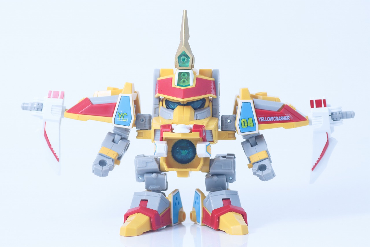 TOYRISE DMB-03　イエロークラッシャー　レビュー　本体