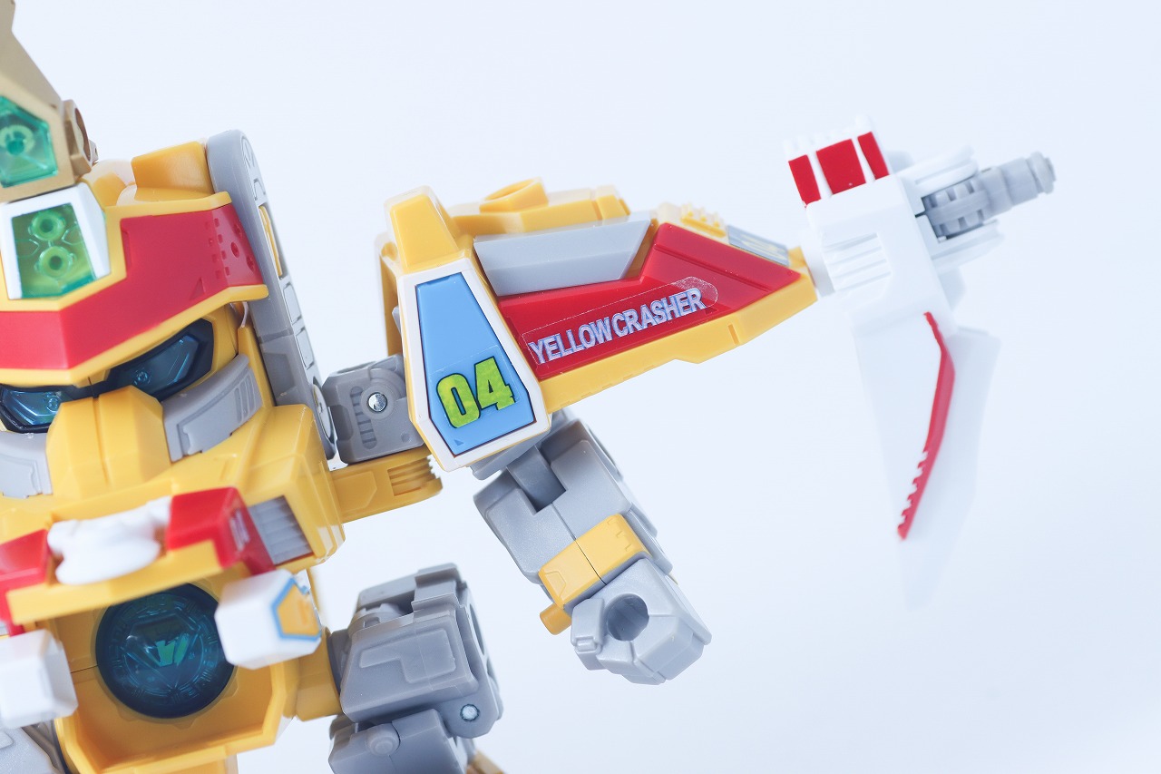 TOYRISE DMB-03　イエロークラッシャー　レビュー　本体