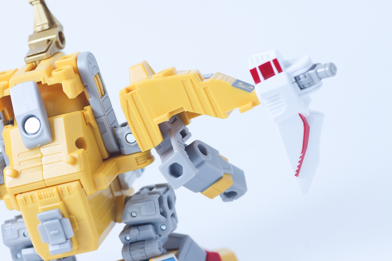 TOYRISE DMB-03　イエロークラッシャー　レビュー　本体