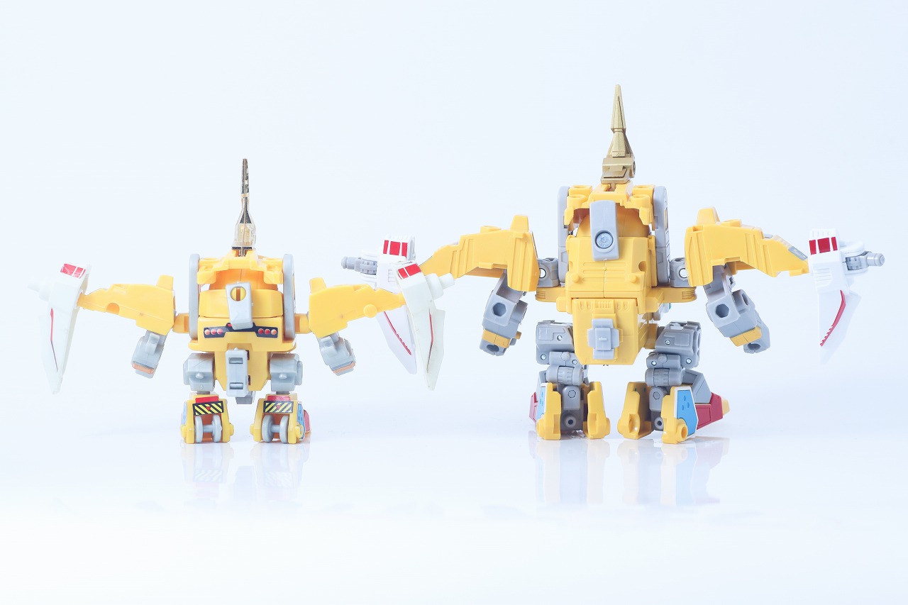 TOYRISE DMB-03　イエロークラッシャー　レビュー　比較