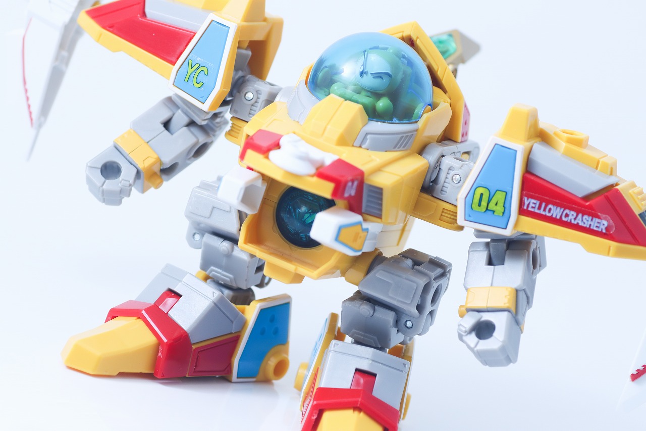 TOYRISE DMB-03　イエロークラッシャー　レビュー　アクション