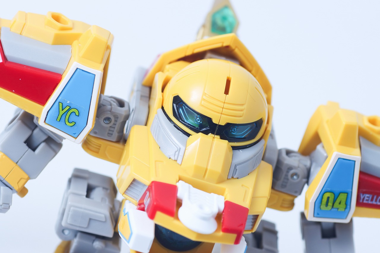 TOYRISE DMB-03　イエロークラッシャー　レビュー　アクション