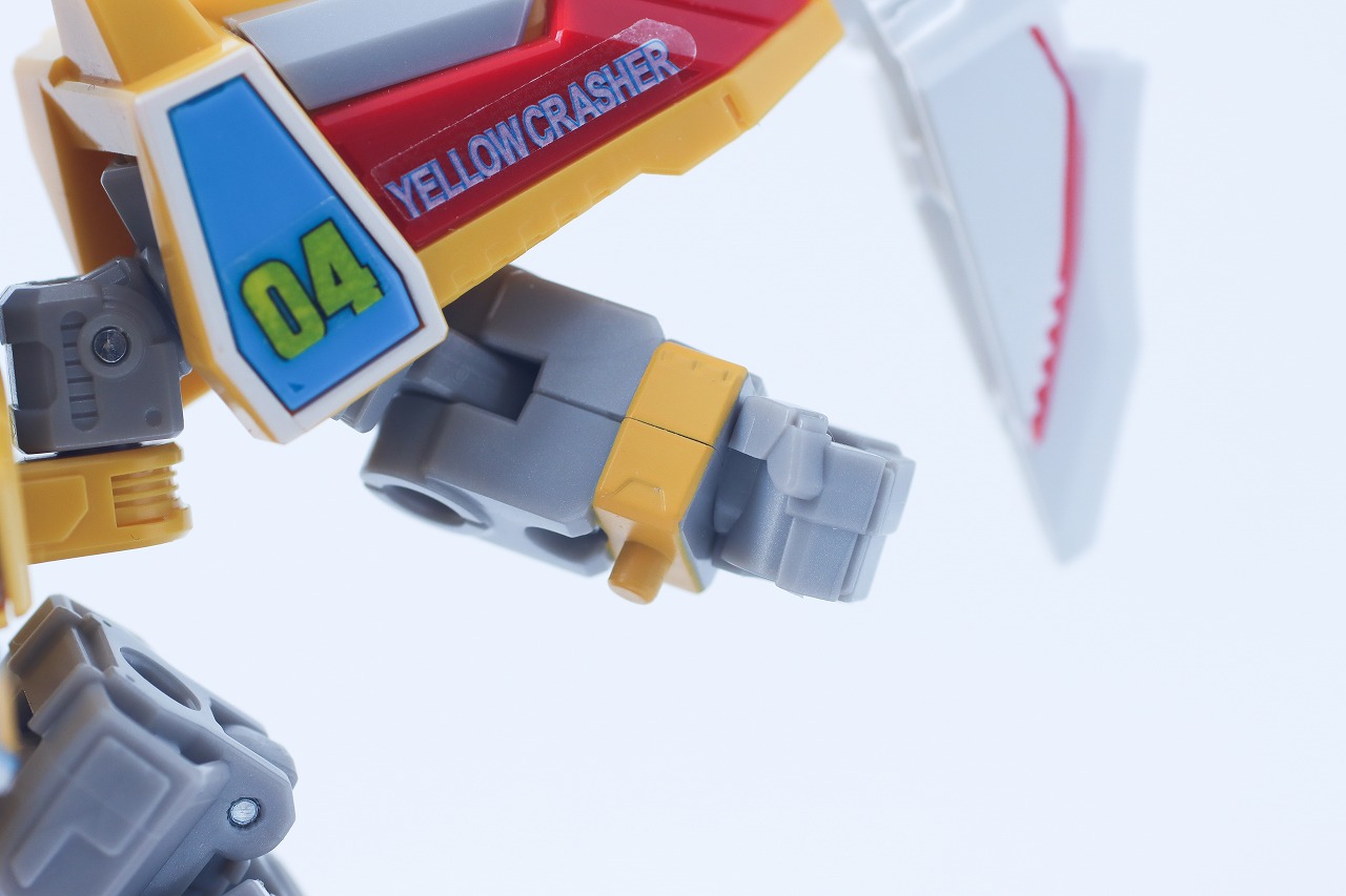 TOYRISE DMB-03　イエロークラッシャー　レビュー　可動範囲