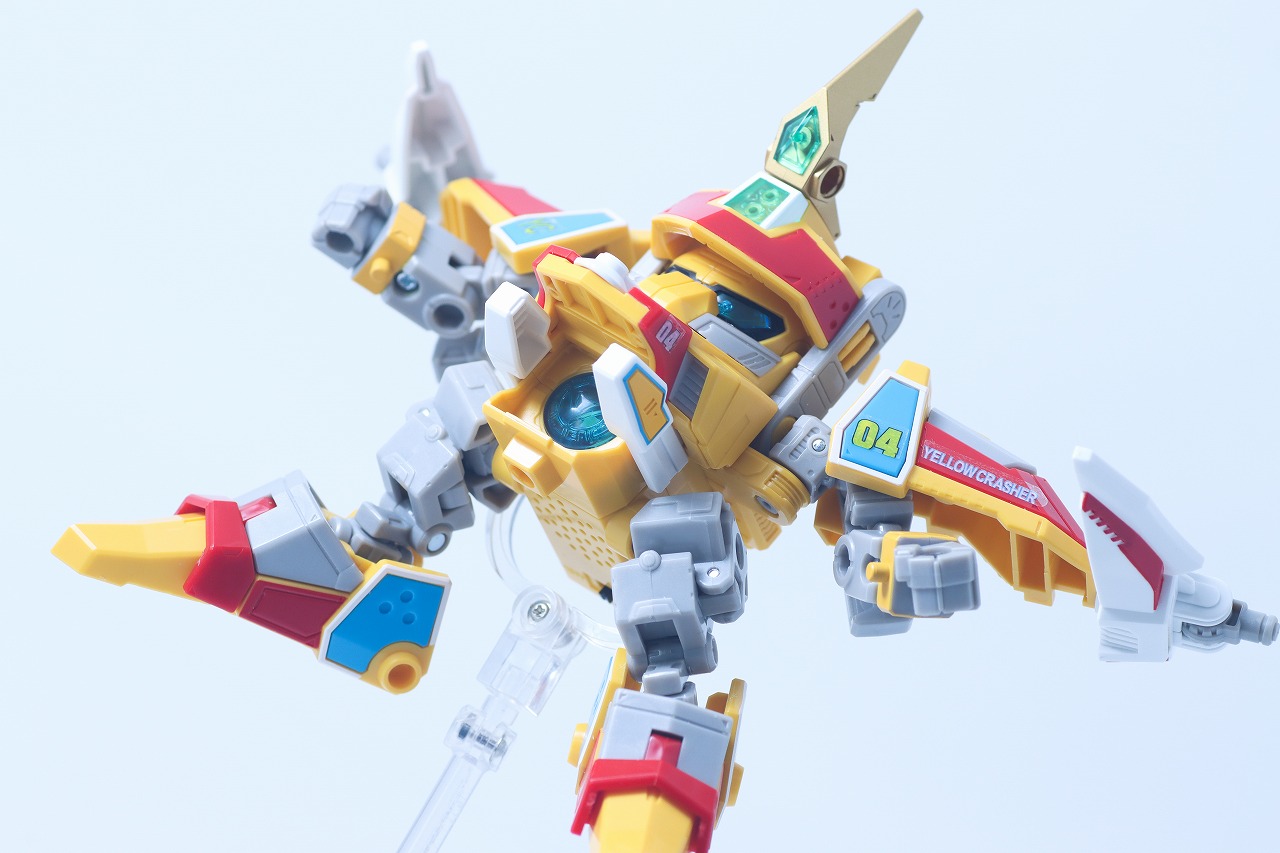 TOYRISE DMB-03　イエロークラッシャー　レビュー　アクション