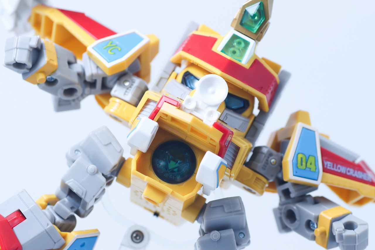 TOYRISE DMB-03　イエロークラッシャー　レビュー　アクション