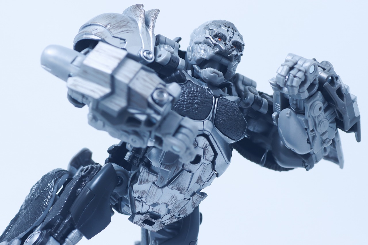 トランスフォーマー　スタジオシリーズ SS-146　エイプリンク　レビュー　アクション