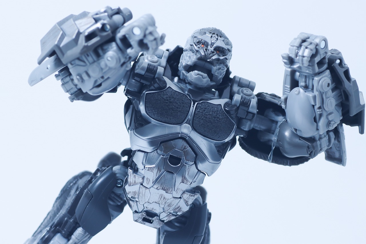 トランスフォーマー　スタジオシリーズ SS-146　エイプリンク　レビュー　アクション