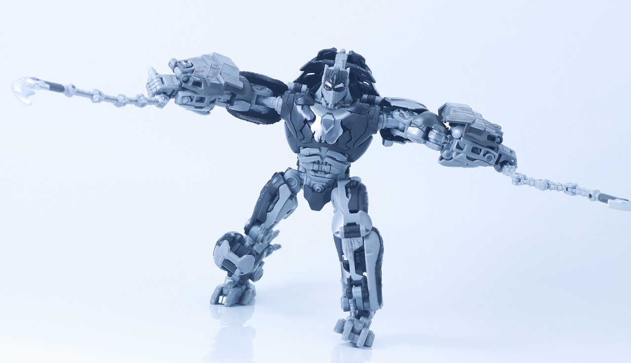 トランスフォーマー　スタジオシリーズ SS-146　エイプリンク　レビュー　アクション