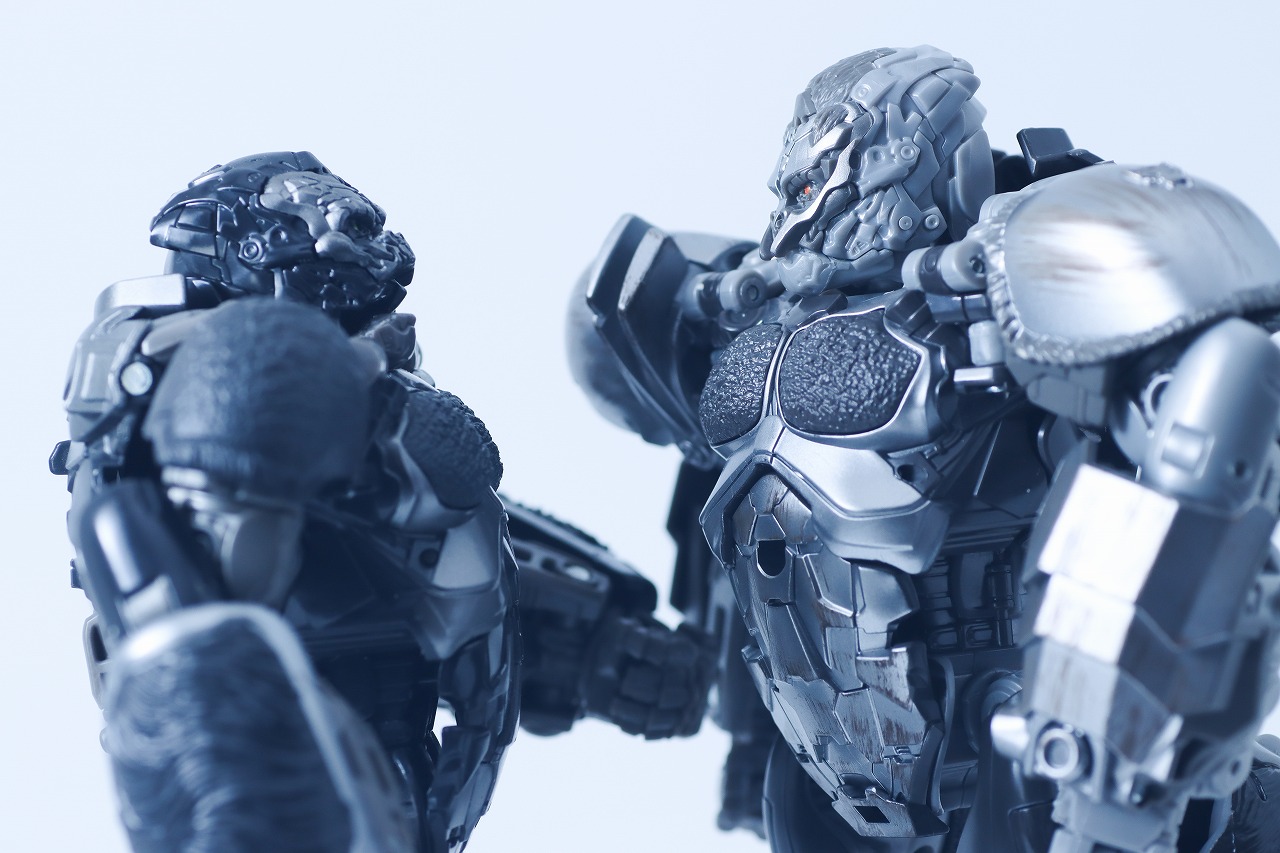 トランスフォーマー　スタジオシリーズ SS-146　エイプリンク　レビュー　アクション