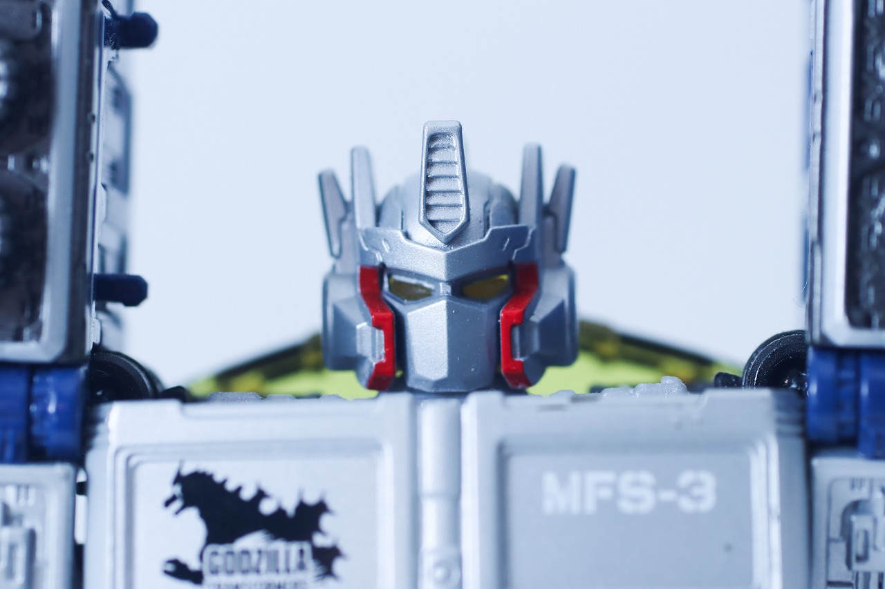 オプティマスプライム TYPE 3式機龍　レビュー　本体　ロボットモード