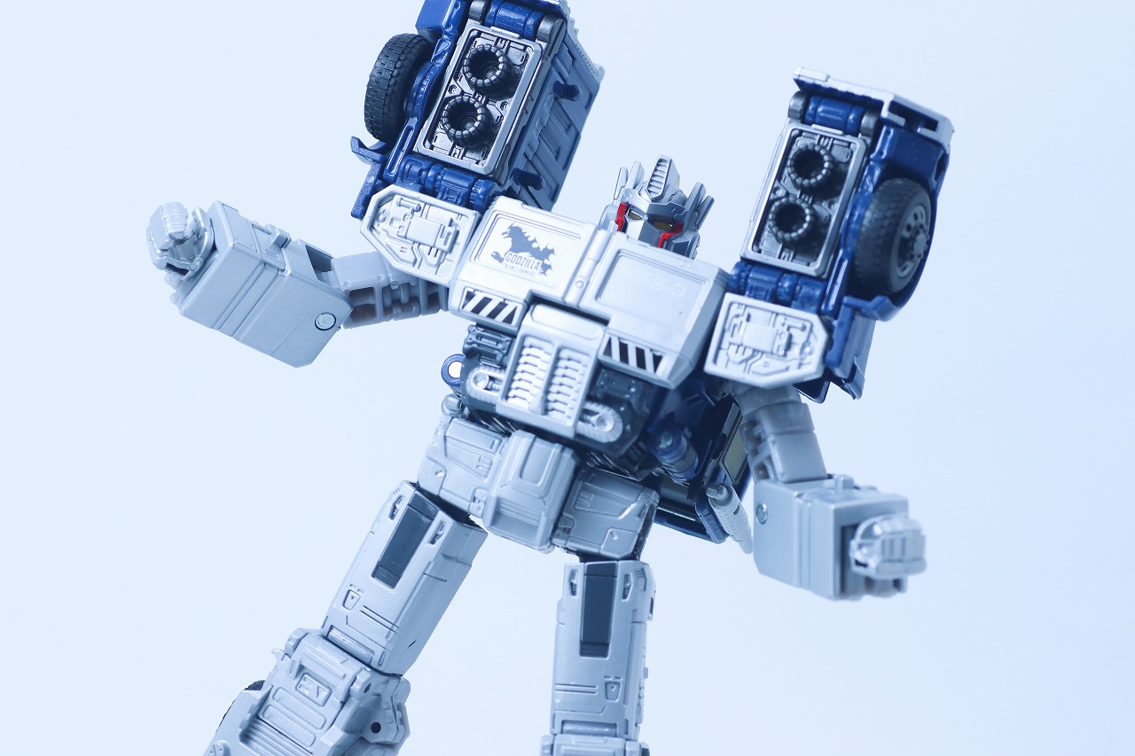 オプティマスプライム TYPE 3式機龍　レビュー　アクション