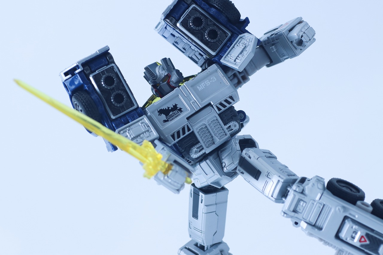 オプティマスプライム TYPE 3式機龍　レビュー　アクション