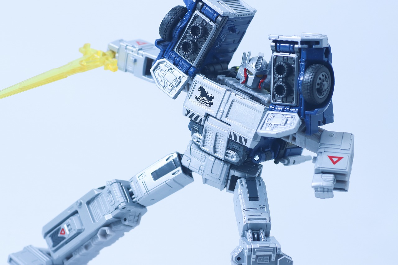 オプティマスプライム TYPE 3式機龍　レビュー　アクション