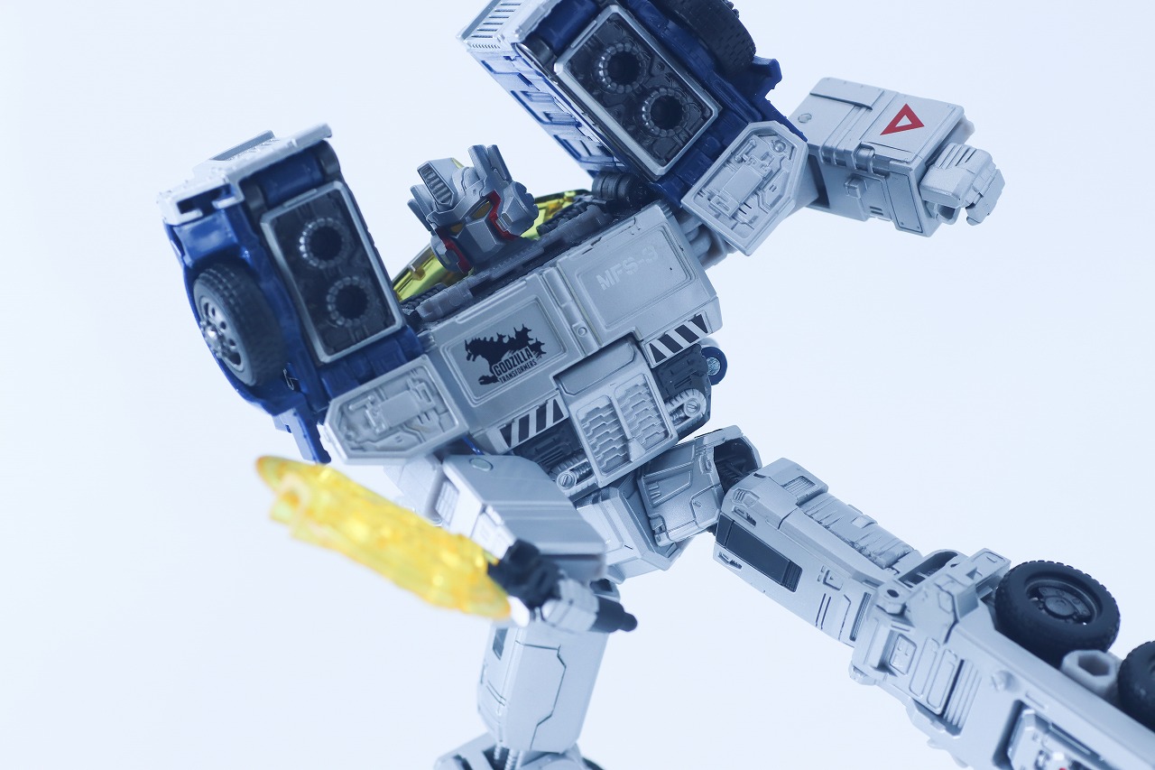 オプティマスプライム TYPE 3式機龍　レビュー　アクション