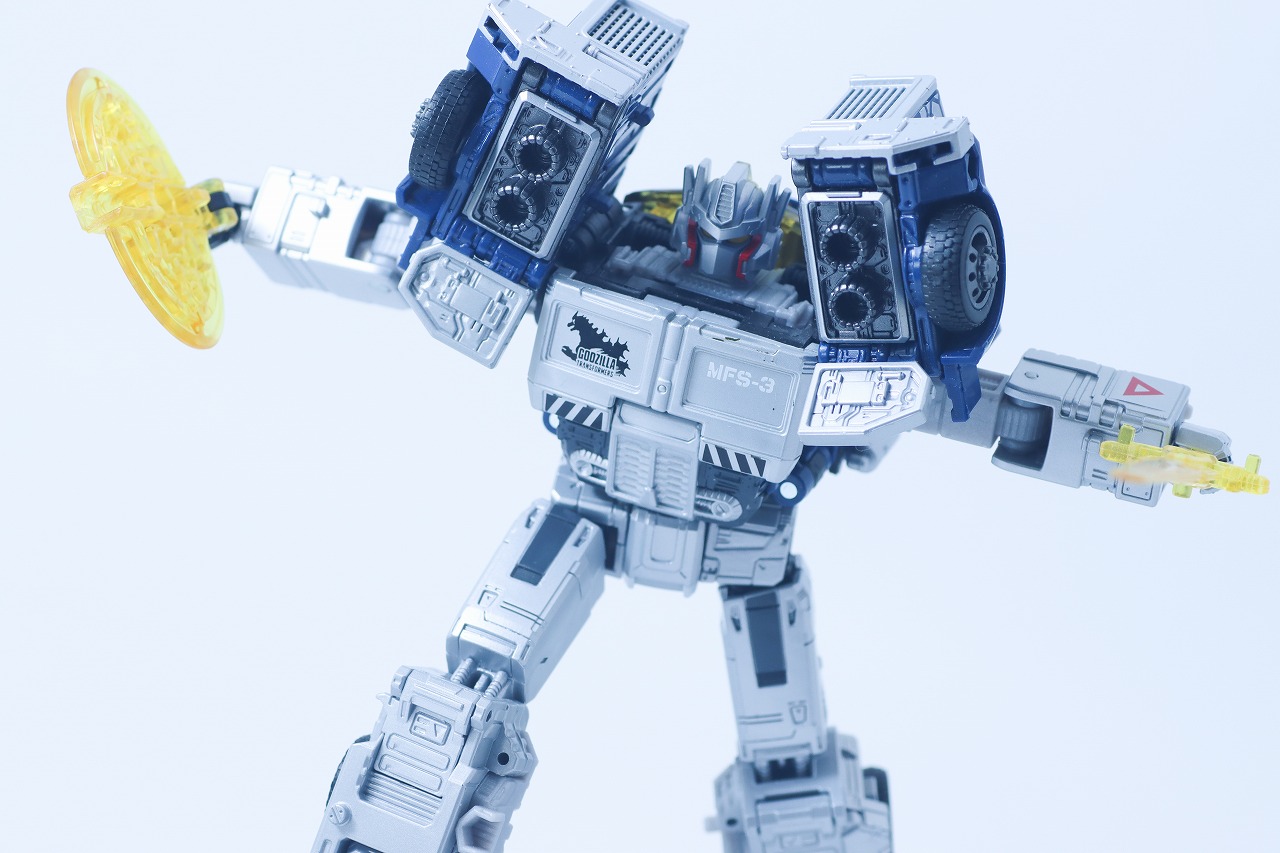 オプティマスプライム TYPE 3式機龍　レビュー　アクション