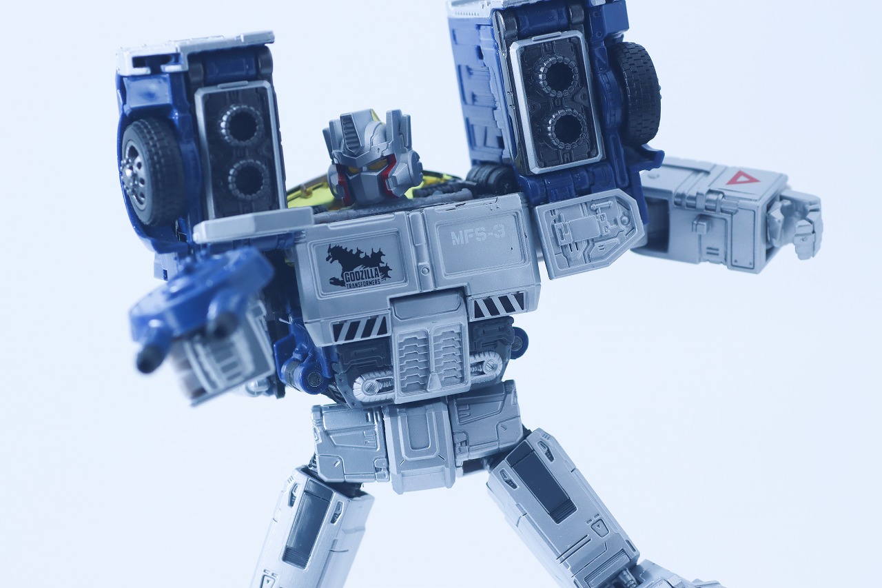 オプティマスプライム TYPE 3式機龍　レビュー　アクション