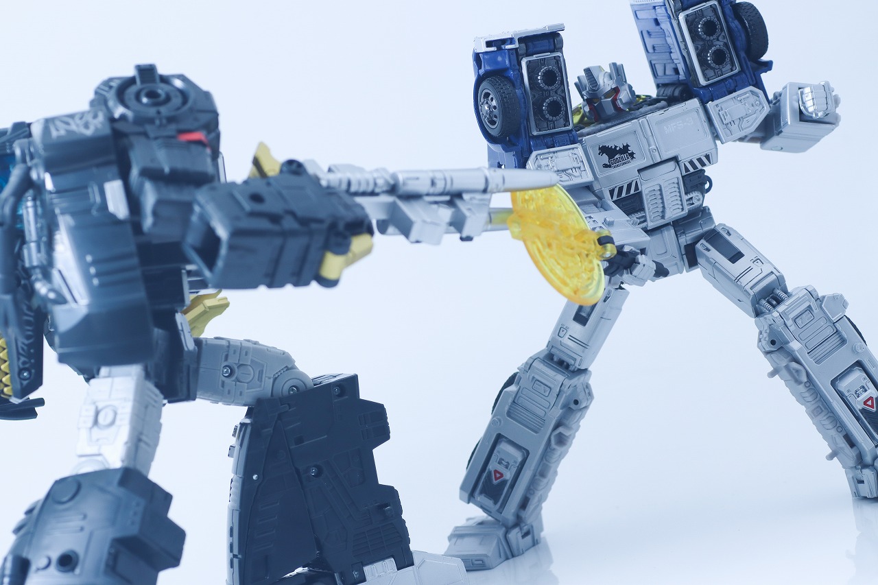 オプティマスプライム TYPE 3式機龍　レビュー　アクション