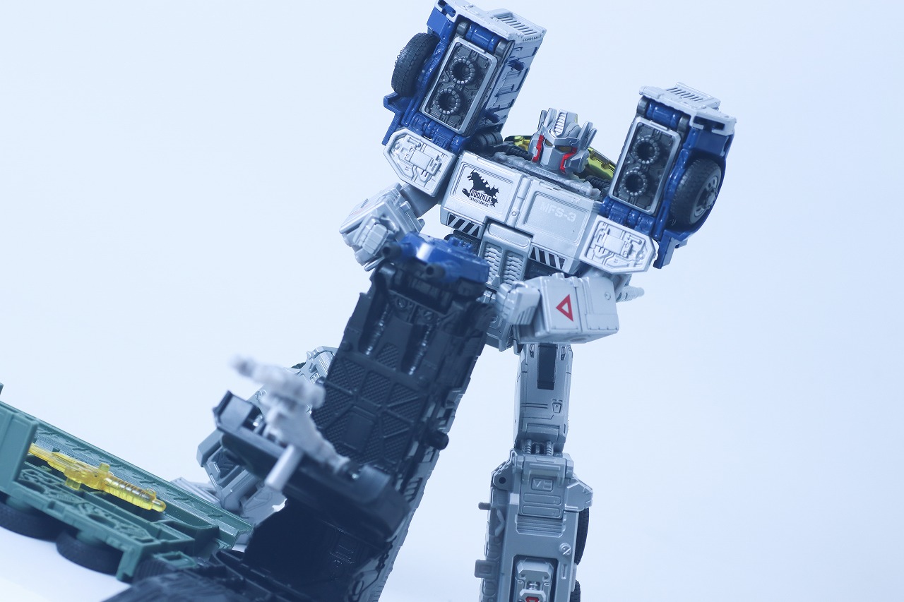 オプティマスプライム TYPE 3式機龍　レビュー　アクション